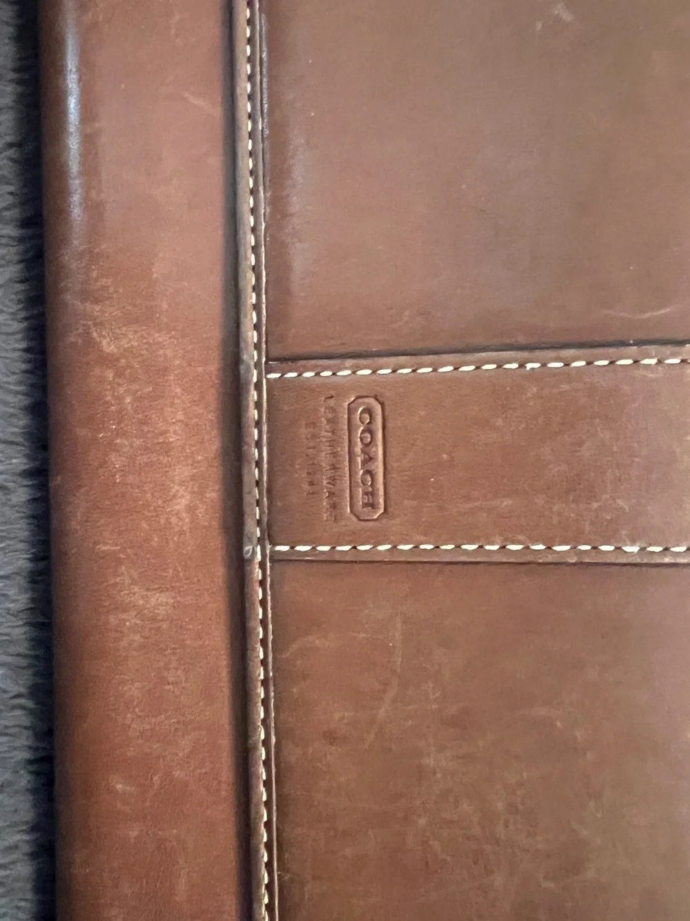 Vintage COACH Brown Leather Wallet